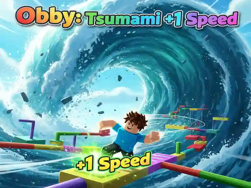 Gioco Obby: Tsunami +1 velocità in linea