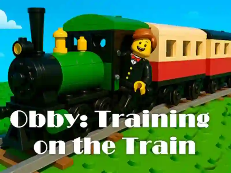 Gioco Obby: Allenamento sul treno in linea Gioco Obby: Allenamento sul treno in linea
