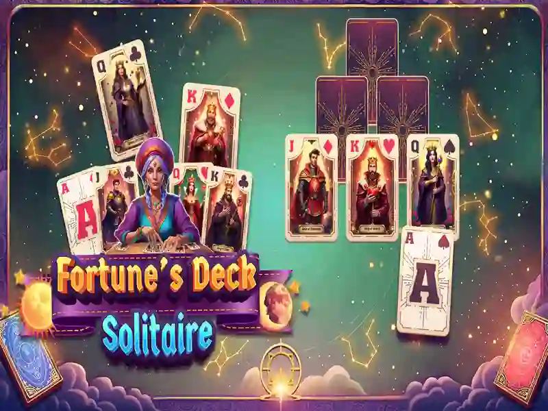 Gioco Solitaire del mazzo di Fortune in linea