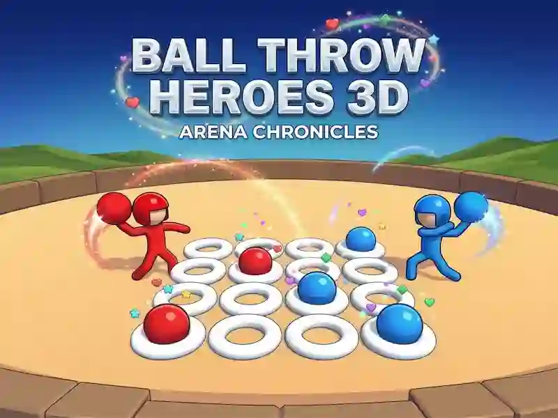 Gioco Eroi del lancio della palla 3D in linea