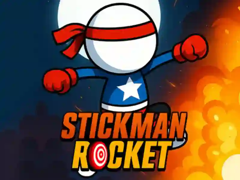 Gioco Rocket Stickman in linea