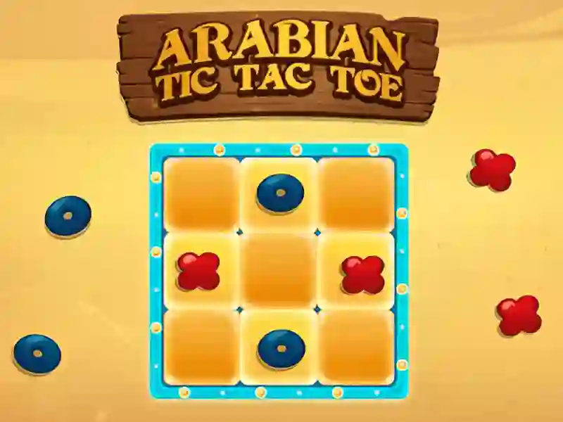 Gioco Tic Tac Toe arabo in linea