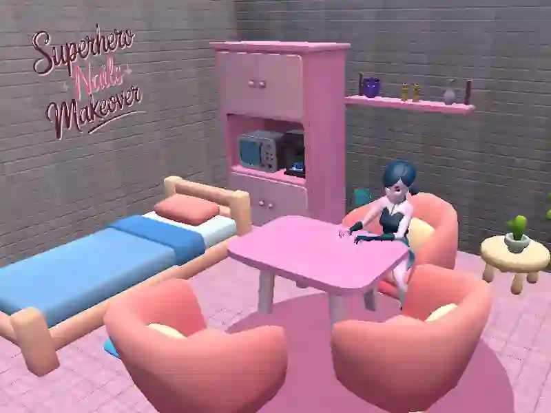 Gioco Rinnovo delle unghie da supereroe in linea