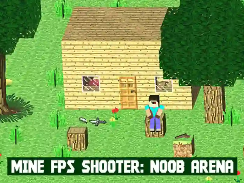 Gioco Mine FPS Shooter: Noob Arena in linea