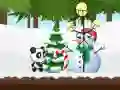 Gioco Corsa del Panda di Natale in linea Gioco Corsa del Panda di Natale in linea