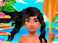 Gioco Principessa Polinesiana: Tagli di Capelli Reali in linea