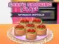 Gioco Il corso di cucina di Sara: Rotolo di spinaci in linea