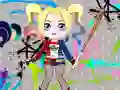 Gioco Vestire la Carina Harley Quinn in linea