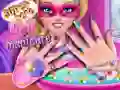 Gioco Manicure per bambole supereroi in linea