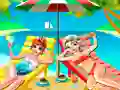Gioco Selfie in Spiaggia di Elsa e Anna in linea Gioco Selfie in Spiaggia di Elsa e Anna in linea
