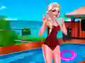 Gioco Giornata in Piscina con la Regina di Ghiaccio in linea Gioco Giornata in Piscina con la Regina di Ghiaccio in linea