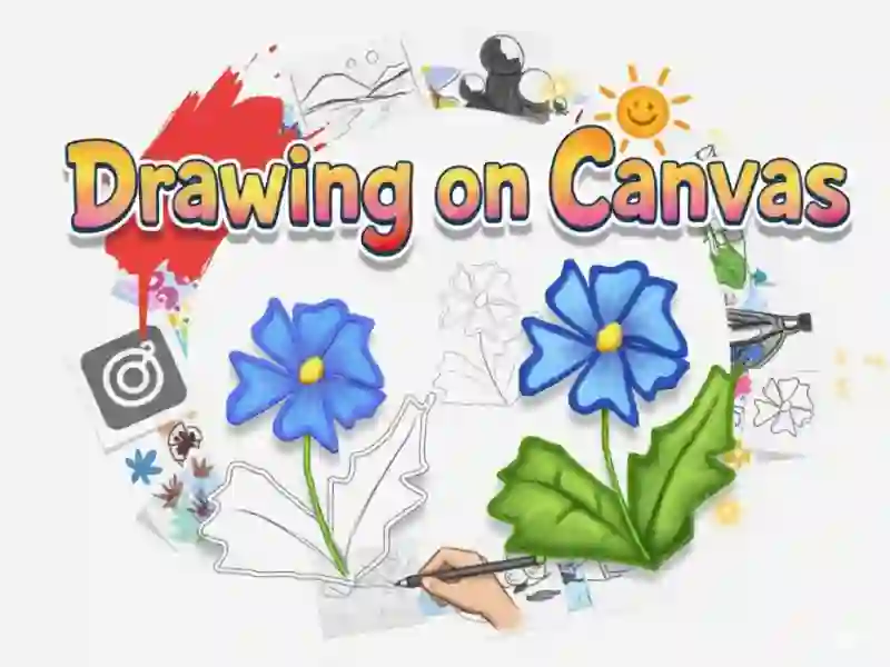 Gioco Disegno su tela in linea