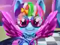 Gioco Pony Arcobaleno: Tagli di Capelli Reali in linea