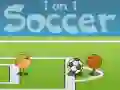 Gioco 1 contro 1 Calcio in linea