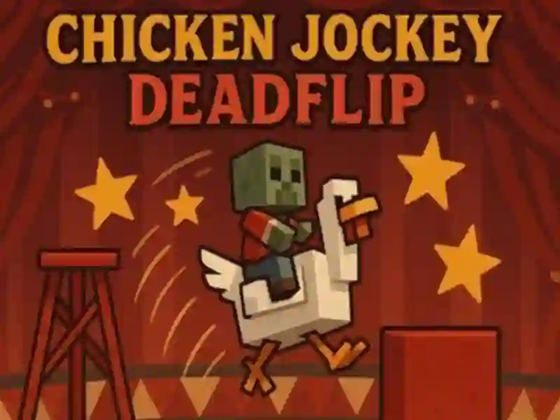 Gioco Flip di jockey di pollo in linea