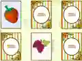 Gioco Memoria dei Frutti in linea Gioco Memoria dei Frutti in linea
