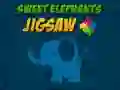 Gioco Puzzle degli Elefanti Dolci in linea