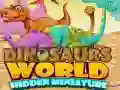 Gioco Miniature nascoste del mondo dei dinosauri in linea Gioco Miniature nascoste del mondo dei dinosauri in linea