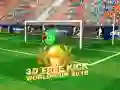 Gioco Calcio di Punizione 3D Coppa del Mondo 2018 in linea