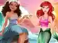Gioco Tempo di festa delle principesse dell'oceano in linea