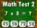 Gioco Test di Matematica 2 in linea