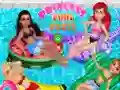 Gioco Gonfiabili per la Festa in Piscina della Principessa in linea