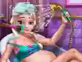 Gioco Cura del Bagno per la Regina di Ghiaccio Incinta in linea Gioco Cura del Bagno per la Regina di Ghiaccio Incinta in linea
