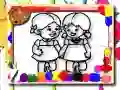 Gioco Tempo di Colorare per Bambini in linea Gioco Tempo di Colorare per Bambini in linea