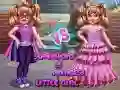 Gioco Ragazzina Supereroe contro Principessa in linea Gioco Ragazzina Supereroe contro Principessa in linea