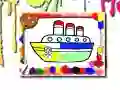 Gioco Libro da Colorare Barche in linea