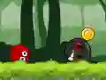 Gioco Avventura del Eroe della Pallina: Pallina Rossa Rimbalzante in linea