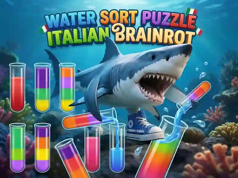 Gioco Water Sort Puzzle Italian Brainrot in linea