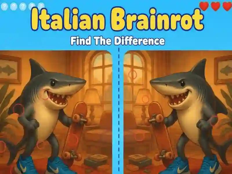 Gioco Brainrot italiano: trova la differenza in linea Gioco Brainrot italiano: trova la differenza in linea