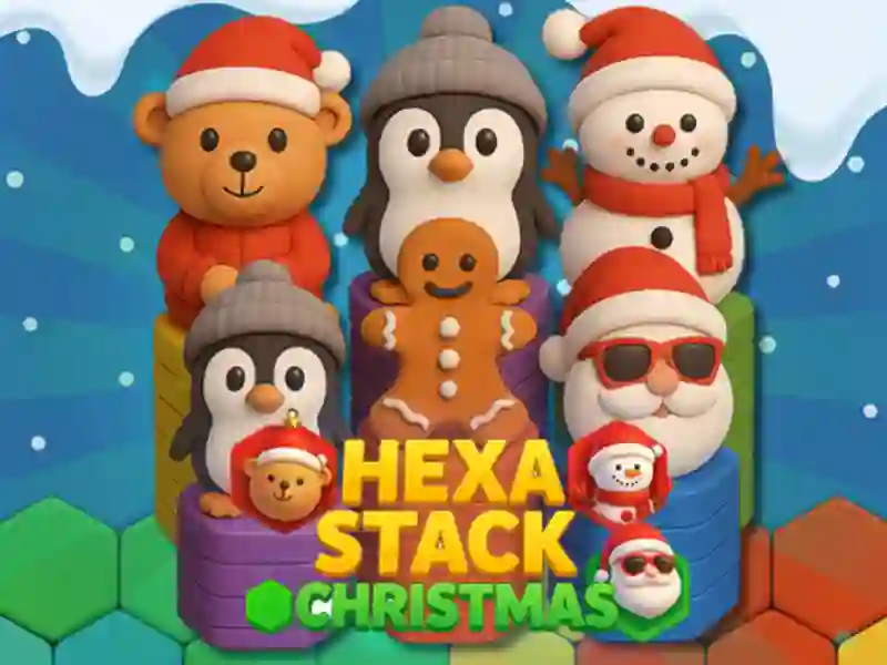 Gioco Natale con stack esadecimale in linea