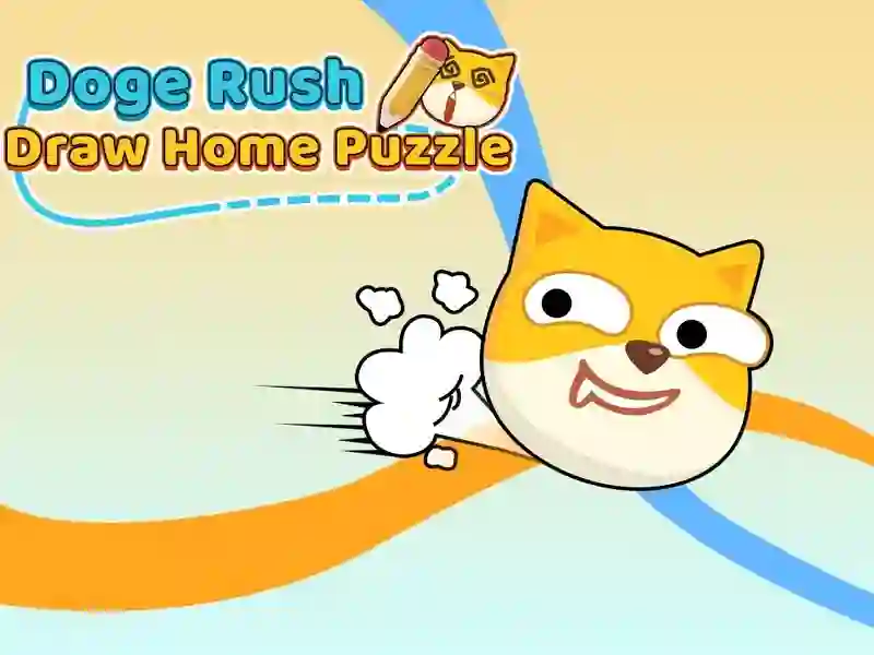 Gioco DOGE RUSH Draw Home Puzzle in linea