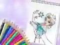 Gioco Libro da Colorare della Principessa Incredibile in linea Gioco Libro da Colorare della Principessa Incredibile in linea