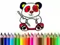 Gioco Torna a Scuola: Disegno del Panda in linea
