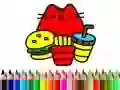 Gioco Tornare a scuola: Colorazione di gattini carini in linea Gioco Tornare a scuola: Colorazione di gattini carini in linea
