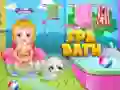 Gioco Bagno Spa di Baby Hazel in linea