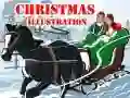 Gioco Illustrazione di Natale in linea