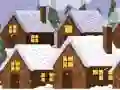 Gioco Differenza nella Città di Natale in linea