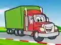 Gioco Colora i Camion Felici in linea Gioco Colora i Camion Felici in linea