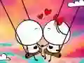 Gioco Trova le differenze: Buon San Valentino in linea Gioco Trova le differenze: Buon San Valentino in linea