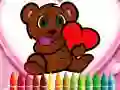Gioco Colorazione Animali per San Valentino in linea Gioco Colorazione Animali per San Valentino in linea