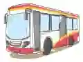 Gioco Scivolo del bus cartoon in linea
