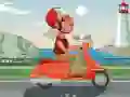 Gioco Colora il Giro in Scooter in Città in linea Gioco Colora il Giro in Scooter in Città in linea