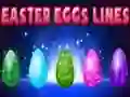 Gioco Linee delle Uova di Pasqua in linea