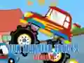 Gioco Puzzle Divertente di Monster Truck in linea