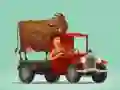 Gioco Camion carini da colorare per bambini in linea