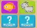 Gioco Trova la coppia di animali in linea Gioco Trova la coppia di animali in linea